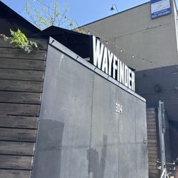 Exterior outside entrance of Wayfinder Beer - Portland, Oregon Exterior outside entrance of Wayfinder Beer - Portland, Oregon