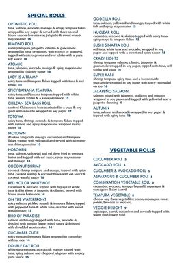 Menu photo 2 Sushi Lounge Hoboken, NJ