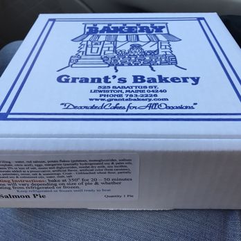 Grant's Bakery - Salmon pies to go. - Bakeries Near Me - Lewiston, Maine