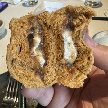 Peter Chang - White Chocolate Walnut Dessert Bun - Dim Sum Near Me - Herndon, Virginia Peter Chang - White Chocolate Walnut Dessert Bun - Dim Sum Near Me - Herndon, Virginia
