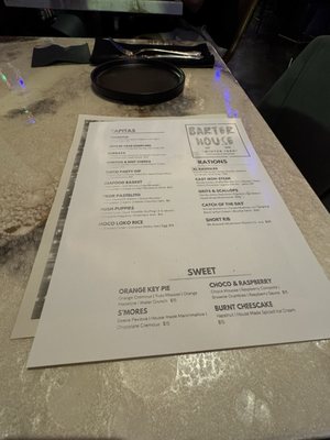 Menu photo 7 The Barterhouse Ybor Tampa, FL