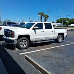 Unique Paint & Body Collision - My truck that was totaled the whole driver's wheel was gone fender Hood destroyed they put it back together like brand new could not ask for