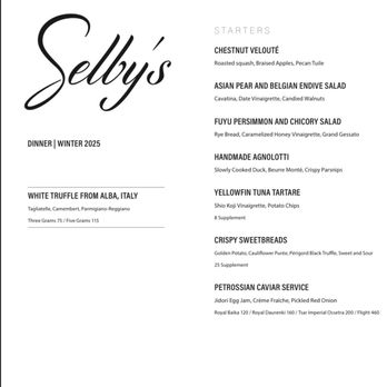 Selby's - Menu - New American Near Me - Redwood City, California Selby's - Menu - New American Near Me - Redwood City, California