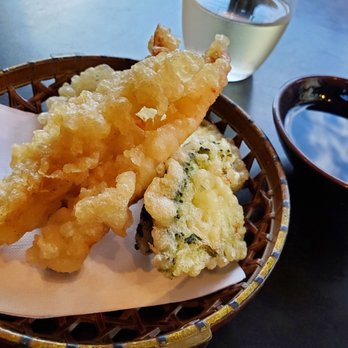 Sapporo Restaurant - shrimp and veg tempura - Japanese Near Me - Falmouth, Maine Sapporo Restaurant - shrimp and veg tempura - Japanese Near Me - Falmouth, Maine
