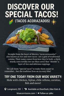 Blue Corn Tacos by null