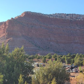 Grand Plateau RV Resort - View from park - RV Parks Near Me - Kanab, Utah