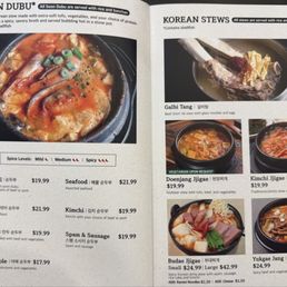 Soup menu Soup menu