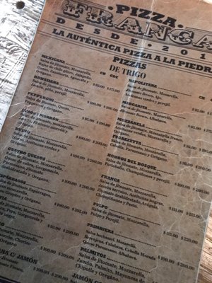 Menu photo 1 Pizza Franca México, D.F., DIF Menu photo 1 Pizza Franca México, D.F., DIF