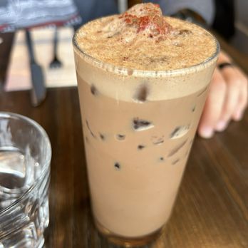 Oak Hill Post - Spicy iced mocha - New American Near Me - Pittsburgh, Pennsylvania