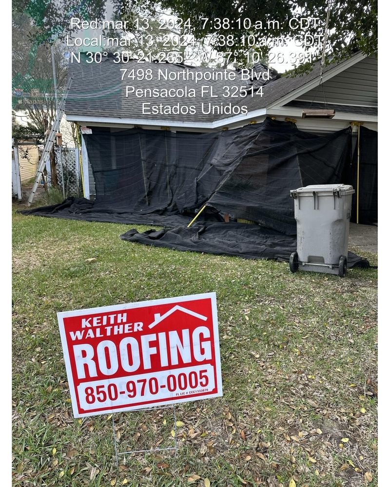 Slide of Keith Walther Roofing