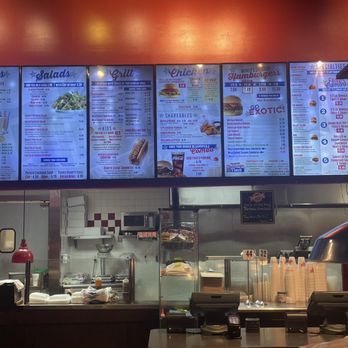 Fuddruckers - Menu front counter - American Near Me - Doral, Florida Fuddruckers - Menu front counter - American Near Me - Doral, Florida