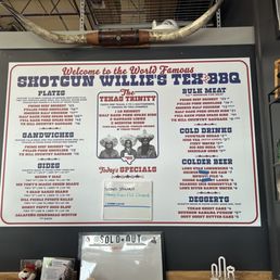 Shotguns Menu