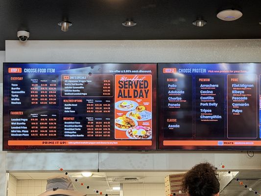 Menu photo 2 Primecut Taqueria Placentia, CA