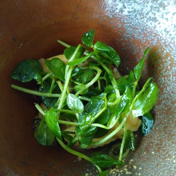 Michael Warring - Agnolotti with smoked radicchio and pea shoots. - New American Near Me - Vallejo, California