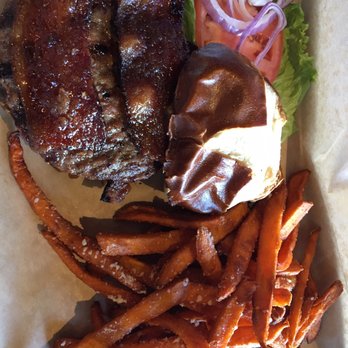 Craft'd - Peanut butter and Pig Burger - American Near Me - Plainfield, Illinois Craft'd - Peanut butter and Pig Burger - American Near Me - Plainfield, Illinois