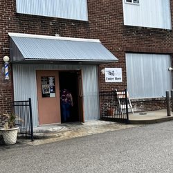 Steam Café - Front entrance on the side of the building