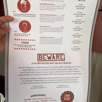 Armadillo Willy's BBQ - Barbeque Near Me - San Mateo, California