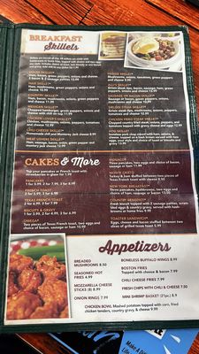 Menu photo 1 Alli's Family Restaurant Springfield, MO