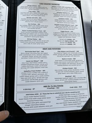 Menu photo 3 Sassafras Southern Bistro Greenville, SC Menu photo 3 Sassafras Southern Bistro Greenville, SC