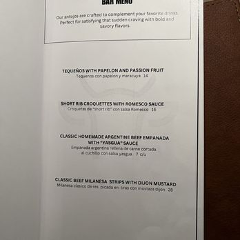 Hereford Grill - Bar menu - Steakhouses Near Me - Miami, Florida Hereford Grill - Bar menu - Steakhouses Near Me - Miami, Florida