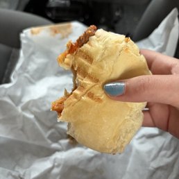 Daughter's Meatball sandwich