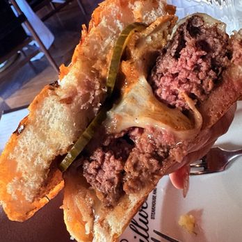 Stillwell's - Stillwell's Burger...pink, juicy and cooked perfectly! - Steakhouses Near Me - Dallas, Texas Stillwell's - Stillwell's Burger...pink, juicy and cooked perfectly! - Steakhouses Near Me - Dallas, Texas