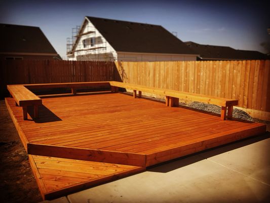 Deck & Bench Build - Deck & Bench Build Deck & Bench Build - Deck & Bench Build