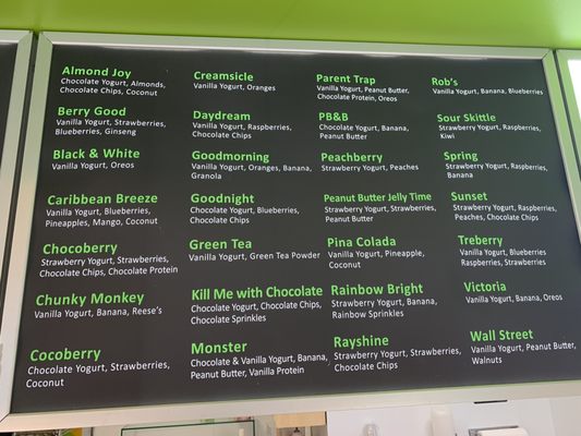 Menu photo 6 Yogybee Waldwick, NJ