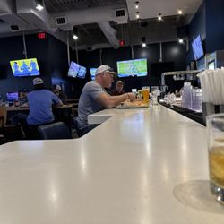 Buffalo Wild Wings - Bar area.