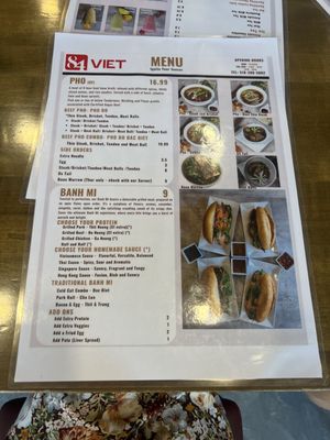 Menu photo 6 84 Viet Berkeley, CA