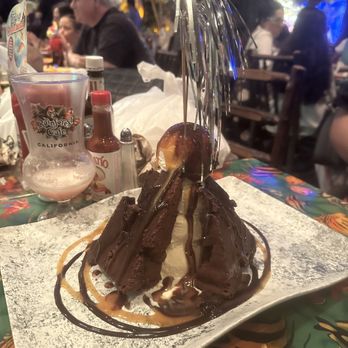 Rainforest Cafe - Volcano Ice Cream Dessert - American Near Me - Ontario, California Rainforest Cafe - Volcano Ice Cream Dessert - American Near Me - Ontario, California