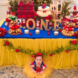 The cake was 3 teirs. Fresh strawberries, and yellow cake.