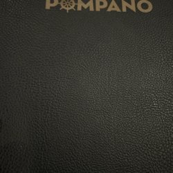The Pompano - Menu