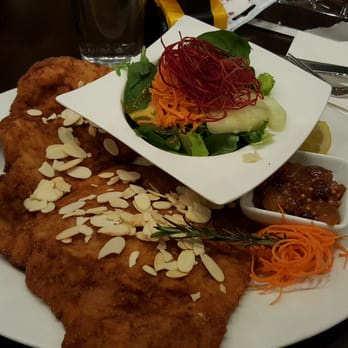 The Raven Bistro - schnitzel is the schizit! - Mediterranean Near Me - Jasper, Alberta