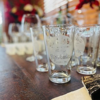El Adobe Mexican Grill - glasses and a menu - Mexican Near Me - Atoka, Oklahoma