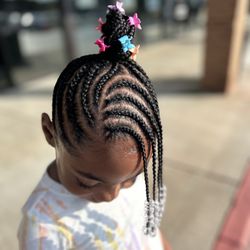 Naturally Gifted - Kid's Braided Style w/ Accessories