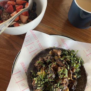 Bandit Tacos & Coffee - Yogurt and granola ... coffee .. brisket tacos - Tacos Near Me - Madison, Wisconsin Bandit Tacos & Coffee - Yogurt and granola ... coffee .. brisket tacos - Tacos Near Me - Madison, Wisconsin