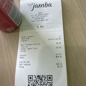 Jamba - Juice Bars & Smoothies Near Me - Daly City, California