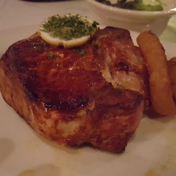 Pace's Steakhouse - Two inch thick pork chop. - Steakhouses Near Me - Hauppauge, New York Pace's Steakhouse - Two inch thick pork chop. - Steakhouses Near Me - Hauppauge, New York