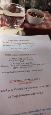 Menu photo 1 Auberge des Trois Châteaux Eguisheim, 68
