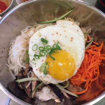 Kimganae - Bibimpap, this one had no beef, sorta sad it didn't. - Korean Near Me - Flushing, New York Kimganae - Bibimpap, this one had no beef, sorta sad it didn't. - Korean Near Me - Flushing, New York