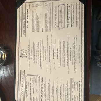 Bistro 197 - Menu - French Near Me - Oswego, New York