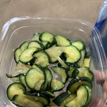 Charim - Pickled cucumbers with sesame seeds - did not disappoint - Korean Near Me - Fort Lee, New Jersey