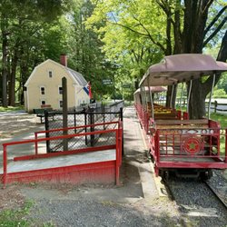 Look Memorial Park - Miniature replica of a circa-1863 C.P. Huntington steam locomotive. Rides are every half hour.
