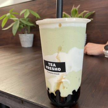 Tea Fresho - avocado smoothie with boba - Bubble Tea Near Me - Gilbert, Arizona Tea Fresho - avocado smoothie with boba - Bubble Tea Near Me - Gilbert, Arizona