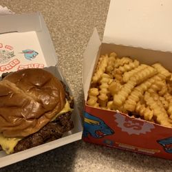 MrBeast Burger - Chandler Burger and Signature crinkle fries