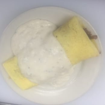 Busy Corner Restaurant - 2 egg country omelet with country gravy - Breakfast & Brunch Near Me - Pekin, Illinois