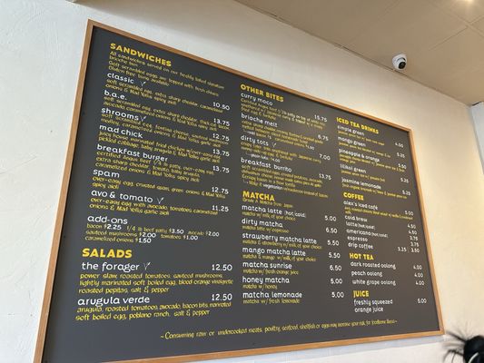 Menu photo 8 Mad Yolks San Jose, CA