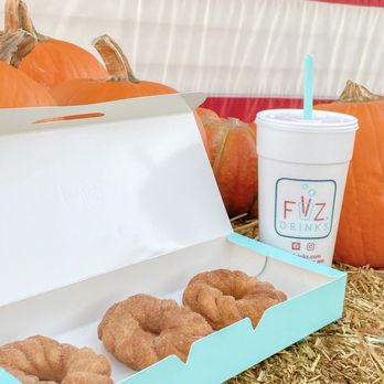 FiiZ Drinks - a box of doughnuts - Juice Bars & Smoothies Near Me - Plain City, Utah FiiZ Drinks - a box of doughnuts - Juice Bars & Smoothies Near Me - Plain City, Utah
