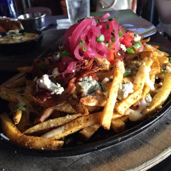 Barleymash - Bacon and Bleu Cheese Iron fries - Sports Bars Near Me - San Diego, California Barleymash - Bacon and Bleu Cheese Iron fries - Sports Bars Near Me - San Diego, California